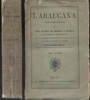 Image du vendeur pour L'Araucana, pome pique espagnol. mis en vente par Librairie Et Ctera (et caetera) - Sophie Rosire