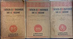 Précis d'histoire de l'Eglise. tome I: 30-1124. tome II: 1124-1799. tome III :1800-1924.