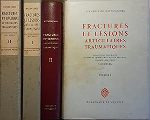 Fractures et lésions articulaires traumatiques. En 2 volumes. 1957 1958.