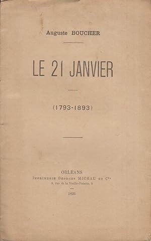Le 21 janvier. (1793-1893).