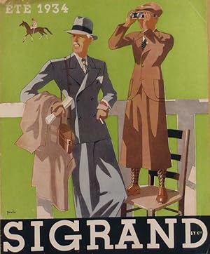 Catalogue de vêtements pour hommes et garçonnets. Eté 1934.