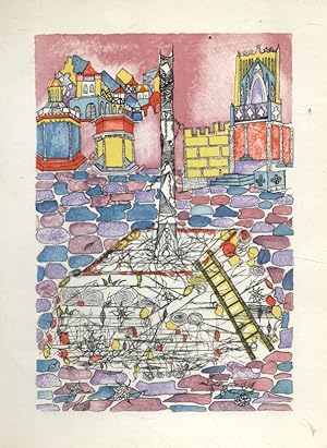 8 illustrations en couleurs illustrant : Sainte-Jeanne et Pygmalion de Bernard Shaw. Extraites de...
