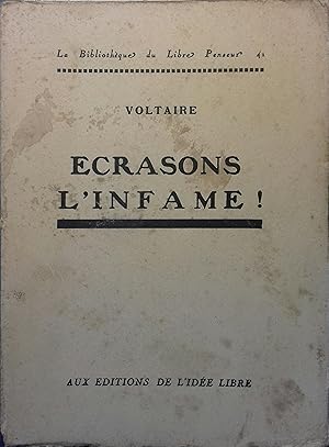 Ecrasons l'infâme !