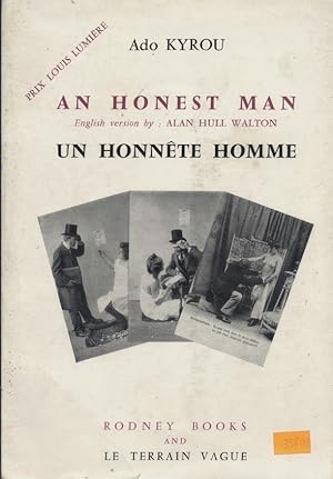 Imagen del vendedor de Un honnte homme - An honest man. Englih version by Alan Hull Walton. a la venta por Librairie Et Ctera (et caetera) - Sophie Rosire