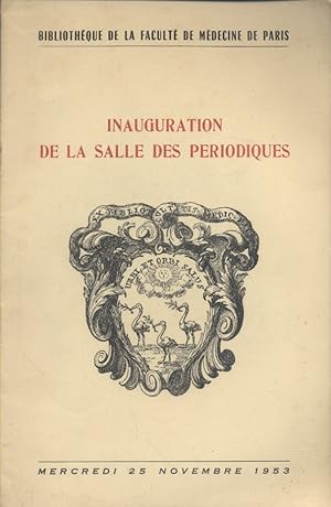 Imagen del vendedor de Inauguration de la salle des priodiques. a la venta por Librairie Et Ctera (et caetera) - Sophie Rosire