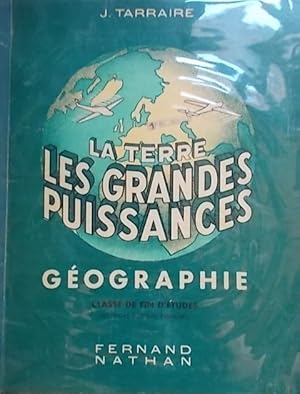 Géographie au certificat d'études. Classe de fin d'études. Certificat d'études primaires. Sans date.