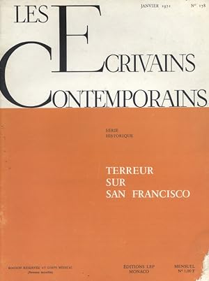 Les écrivains contemporains. N° 178. Série historique : Terreur sur San-Francisco. Janvier 1972.