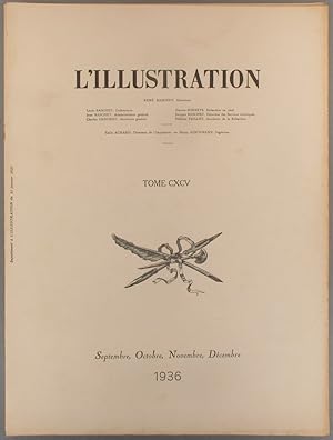 Table alphabétique de la revue L'Illustration. 1936, troisième volume. Tome CXCV : septembre à dé...