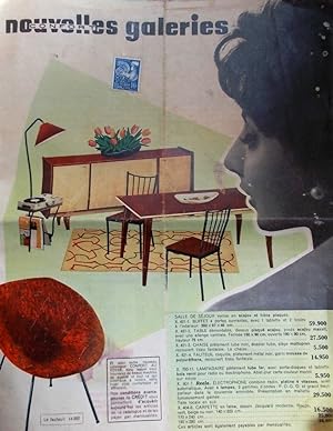 Catalogue Nouvelles Galeries Confort. Vers 1958.