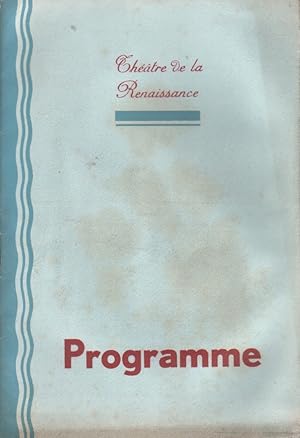 Image du vendeur pour Pas de a chez nous ! Pice de John G. Moffitt et Sinclair Lewis monte par le Thtre du Peuple, patronn par la C.G.T. Prsentation de Henry Lesieur, responsable du Thtre du Peuple, par Firmin Gmier. Vers 1937. mis en vente par Librairie Et Ctera (et caetera) - Sophie Rosire