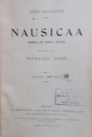 Seller image for Nausicaa. (Livret seul). Opra en 2 actes. Fin XIXe. Vers 1900. for sale by Librairie Et Ctera (et caetera) - Sophie Rosire