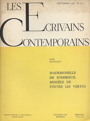 Les écrivains contemporains. N° 115. Série historique : Mademoiselle de Sombreuil, modèle de tout...
