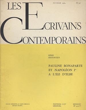 Imagen del vendedor de Les crivains contemporains. N 96. Srie historique : Pauline Bonaparte et Napolon Ier  l'le d'Elbe. Fvrier 1964. a la venta por Librairie Et Ctera (et caetera) - Sophie Rosire