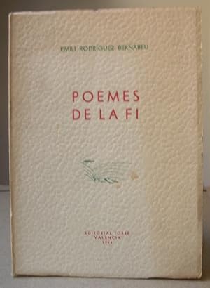 Seller image for POEMES DE LA FI for sale by LLIBRES del SENDERI