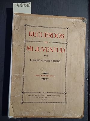 Seller image for RECUERDOS DE MI JUVENTUD. Segunda Edicion. for sale by LIBRERIA CLIO