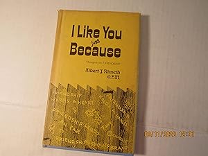 Imagen del vendedor de I Like You Just Because a la venta por RMM Upstate Books