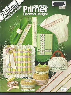 Seller image for Primer Charted Designs -- Ribband ribbon to cross stitch Craft Book (70 projects) for sale by Vada's Book Store