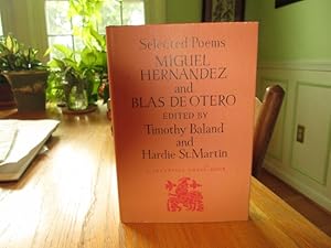 Seller image for Miguel Herna?ndez and Blas de Otero: selected poems for sale by Western Canon Books