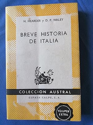 Seller image for Breve historia de Italia for sale by Perolibros S.L.