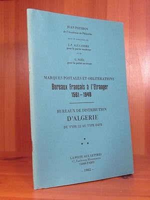 Marques Postales et Obliterations. Bureaux Francais ? l'Etranger 1561 - 1948 - Bureaux de distrib...