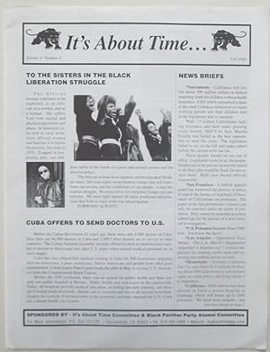 Seller image for It's About Time. Fall 2000. Volume 4 Number 4 for sale by Mare Booksellers ABAA, IOBA