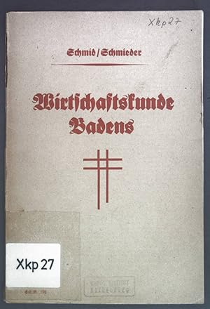 Bild des Verkufers fr Wirtschaftskunde Badens. Staatsbrger-Bibliothek Heft 176. zum Verkauf von books4less (Versandantiquariat Petra Gros GmbH & Co. KG)