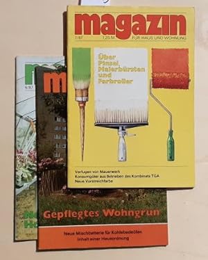 Magazin für Haus und Wohnung - 1987 / Hefte 5-7 (3 von 12 Heftausgaben des Jahrgangs)