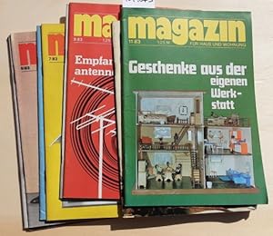Magazin für Haus und Wohnung - 1983 / Hefte 3-11. (=9 von 12 Heftausgaben des Jahrgangs)