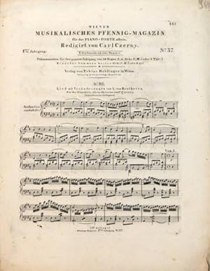 Wiener Musikalisches Pfennig-Magazin für das Piano-Forte allein. Redigirt von Carl Czerny. 1ster ...
