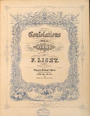 [R 12] Consolations pour le piano