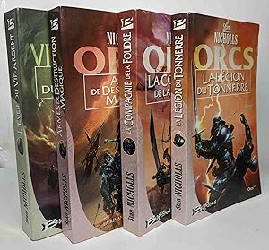 Orcs tome 1 : La Compagnie de la Foudre + tome 2 La légion du tonner + Armes de destruction magiq...