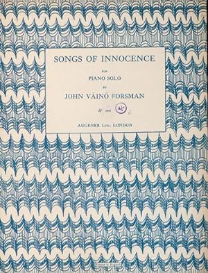 Bild des Verkufers fr Songs of innocence for piano solo zum Verkauf von Paul van Kuik Antiquarian Music