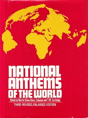 Imagen del vendedor de National anthems of the world. Third revised, enlarged edition. a la venta por Centralantikvariatet