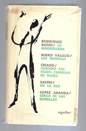 Imagen del vendedor de TEATRO ESPAOL 1960-1961: LA MADRIGUERA / LAS MENINAS / CUANDO LAS NUBES CAMBIAN DE NARIZ / EN LA RED / CERCA DE LAS ESTRELLAS a la venta por Desvn del Libro / Desvan del Libro, SL