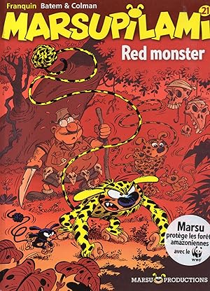 MARSUPILAMI. NUM. 21. RED MONSTER.