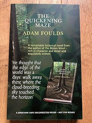 Seller image for THE QUICKENING MAZE for sale by Happyfish Books