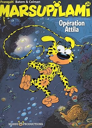 Image du vendeur pour MARSUPILAMI. NUM. 24. OPERATION ATTILA. mis en vente par Books Never Die