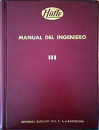 Bild des Verkufers fr MANUAL DEL INGENIERO III zum Verkauf von CENTRAL LIBRERA REAL FERROL