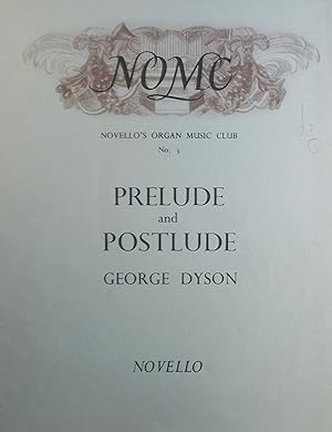 Prelude and Postlude, for Organ