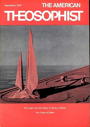 Bild des Verkufers fr The American Theosophist : Official Journal of the Theosophical Society in America : September 1978, Volume 66, Number 9.[The light and the dark: a study in maya;The trees of Eden] zum Verkauf von Joseph Valles - Books