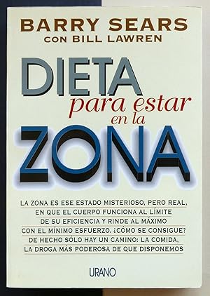 Dieta para estar en la zona.