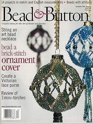 Seller image for Bead & Button Magazine December 1999 Issue 34 for sale by ! Turtle Creek Books  !