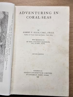 Seller image for ADVENTURING IN CORAL SEAS for sale by Douglas Books