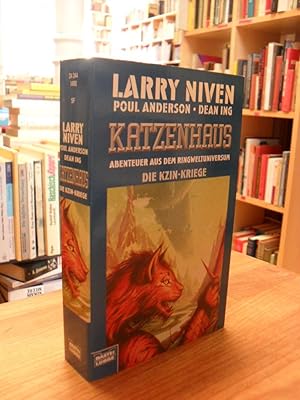 Seller image for Katzenhaus - Die Kzin-Kriege - Abenteuer aus dem Ringweltuniversum - Band 1, aus dem Englischen von Axel Merz, for sale by Antiquariat Orban & Streu GbR