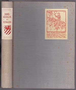 Seller image for Handbchlein der Heraldik. Mit einem deutsch-franzsischen und franzsisch-deutschen heraldischen Wrterbuch for sale by Graphem. Kunst- und Buchantiquariat