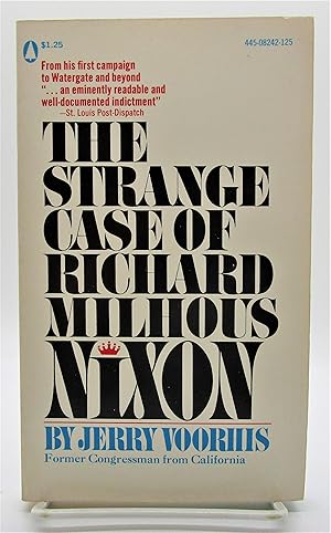 Seller image for Strange Case of Richard Milhous Nixon for sale by Book Nook