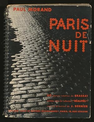 Seller image for Paul Morand Paris de nuit : 60 photos inedites [First edition] for sale by CorgiPack