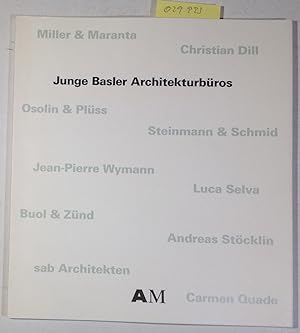 Immagine del venditore per Junge Basler Architekturbros, I-III. Eine Ausstellungsserie im Architekturmuseum Basel 1996, 1998, 2000 venduto da Antiquariat Trger