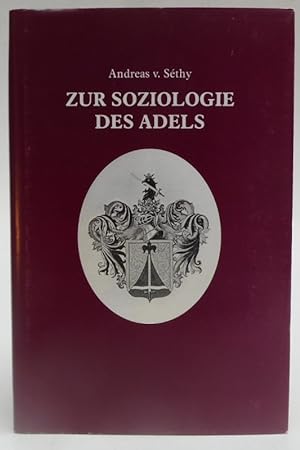 Imagen del vendedor de Zur Soziologie des Adels a la venta por Der Buchfreund