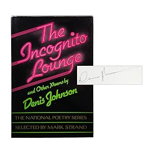 Imagen del vendedor de The Incognito Lounge [Signed] a la venta por Dividing Line Books